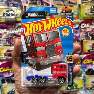 Hot wheels Optimus prime Diecast truck